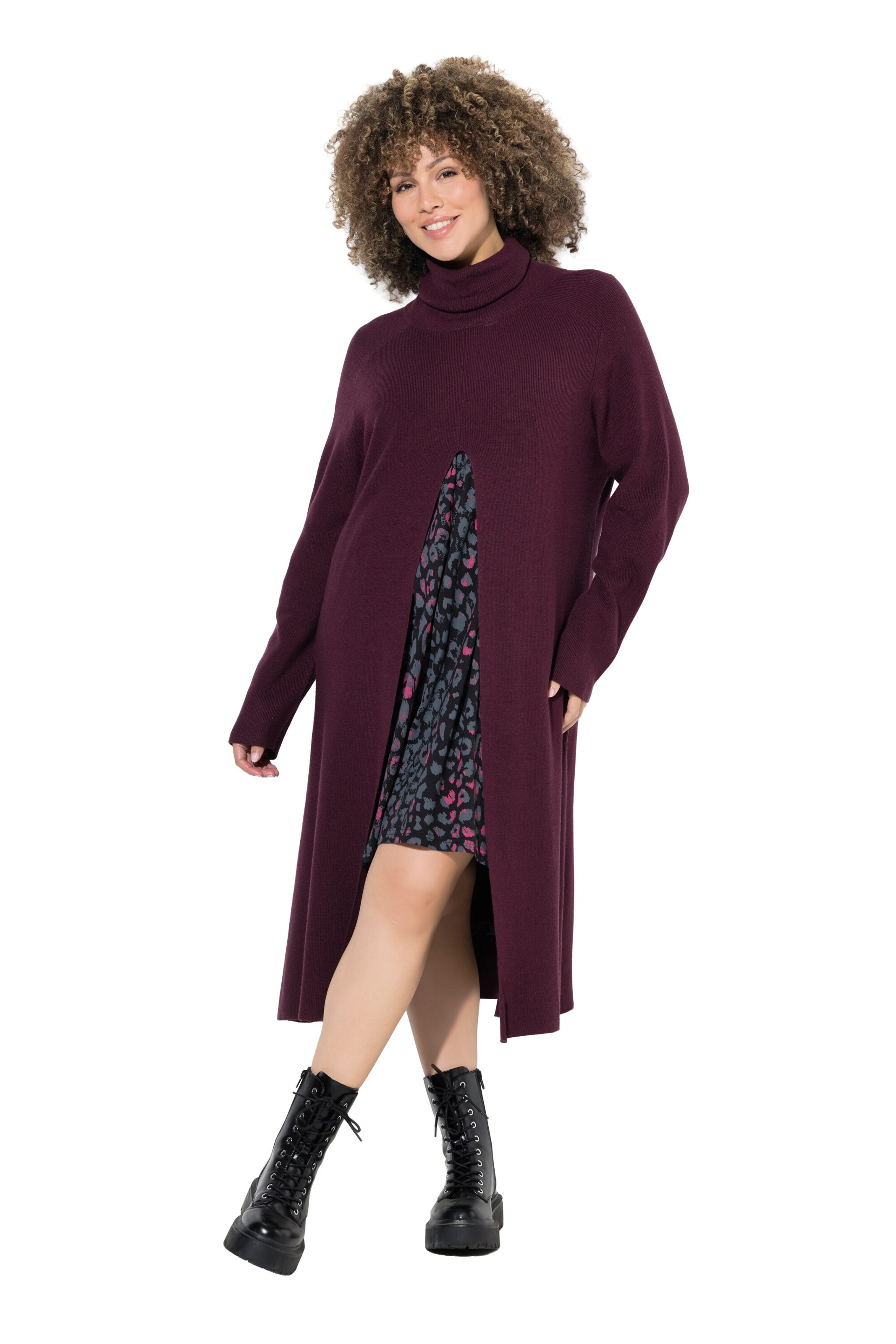 Ulla Popken Sweater in Red: front