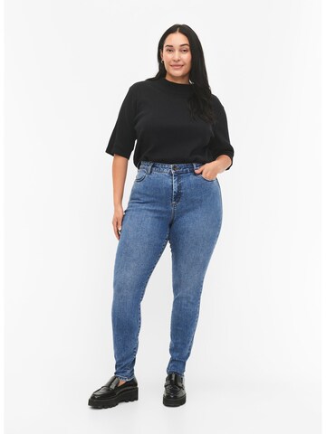 Skinny Jeans 'Amy' di Zizzi in blu