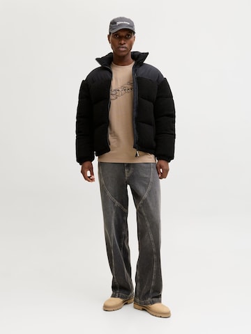 JACK & JONES Winter jacket in Black