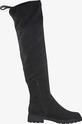 s.Oliver Over the Knee Boots in Black