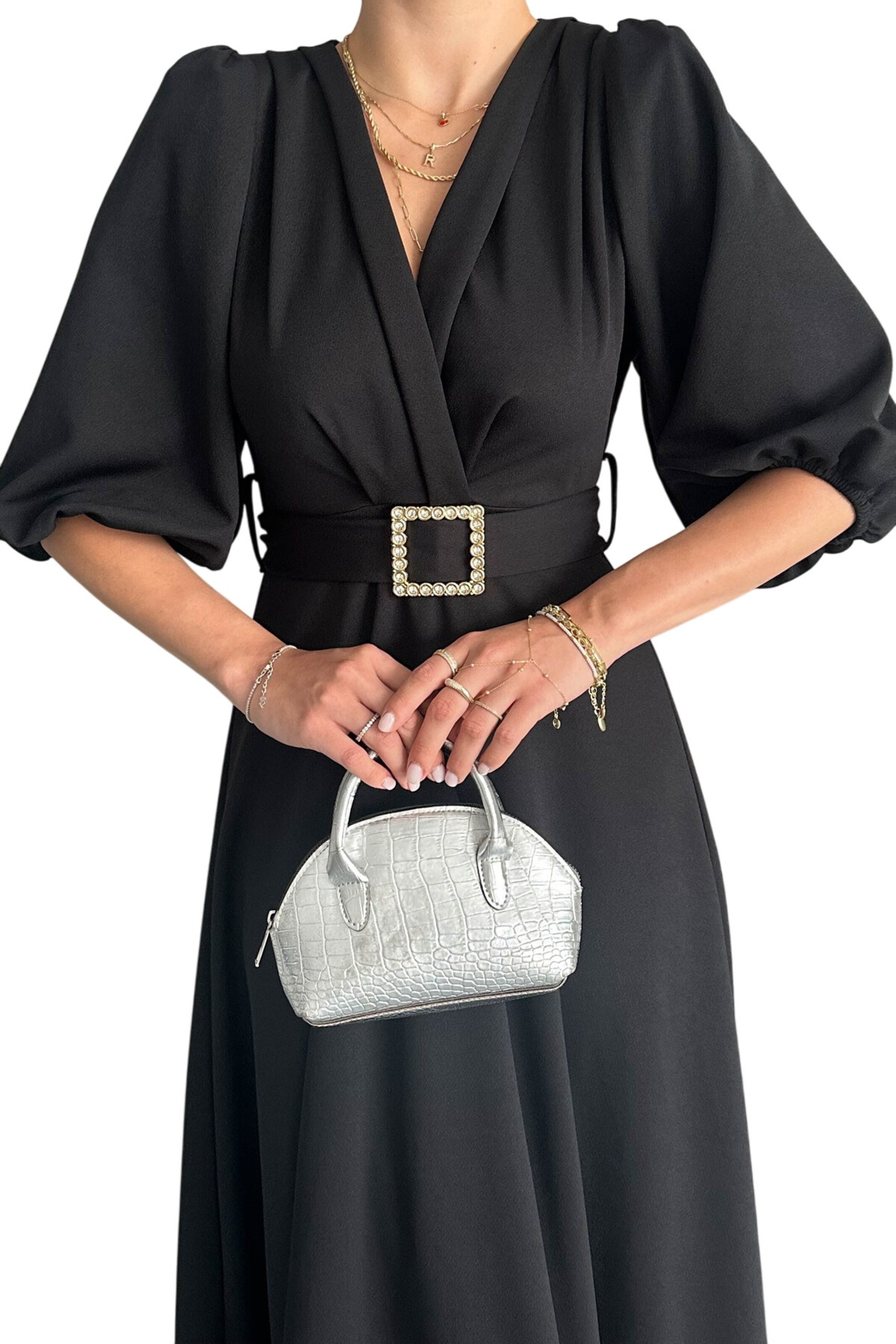 WOMAN VISION Kleid in Schwarz