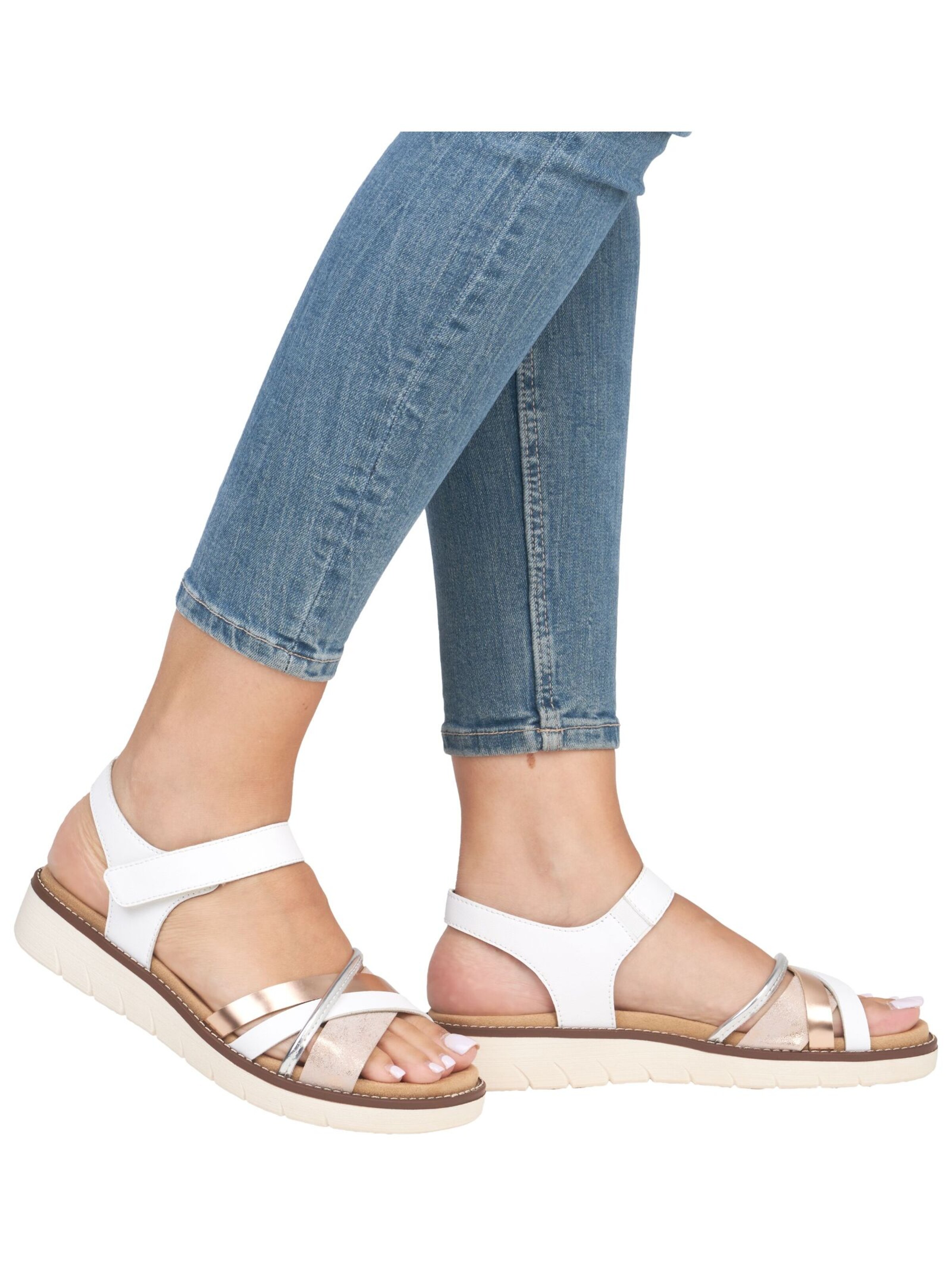 Sandalo di REMONTE in bianco