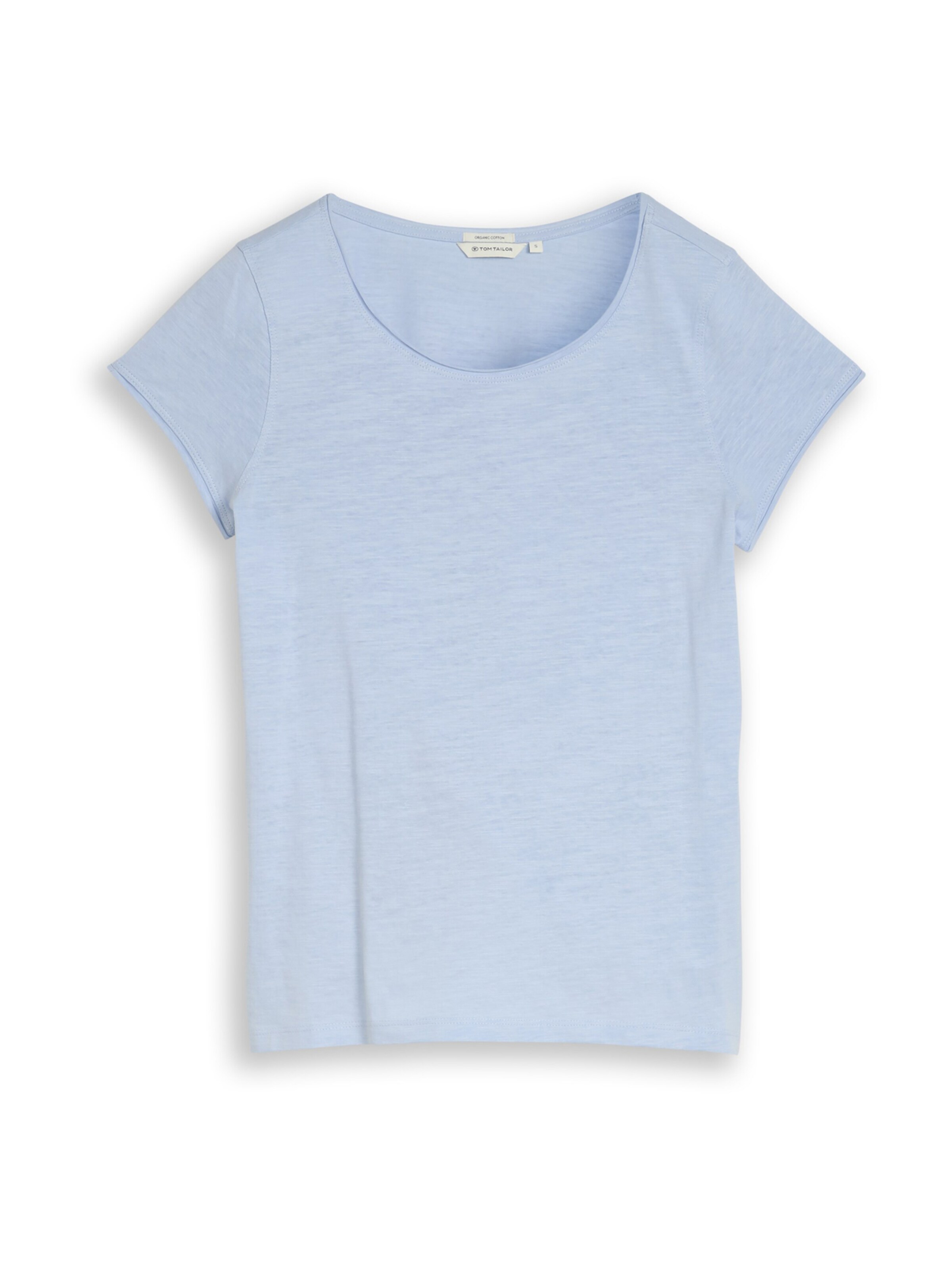 TOM TAILOR Тениска в синьо: отпред