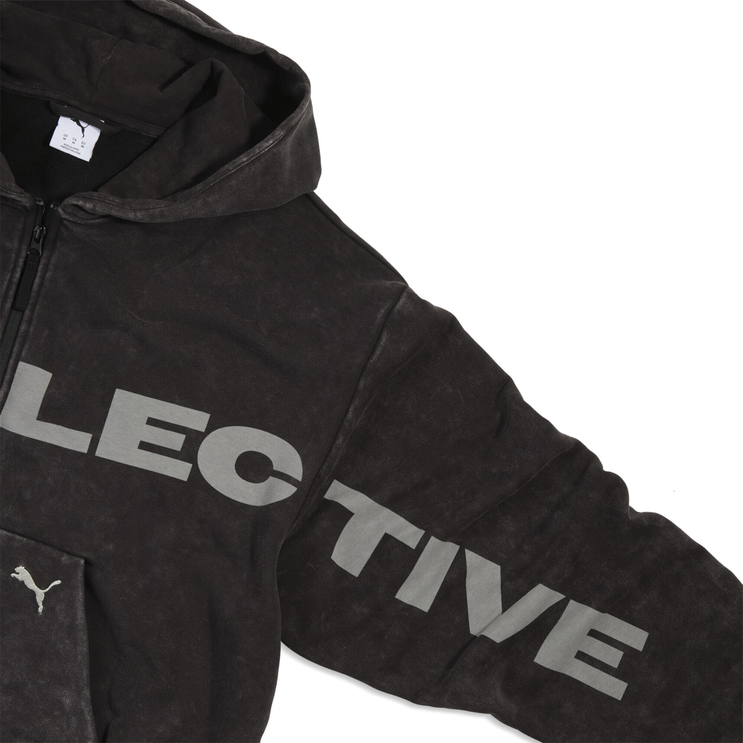 PUMA Sportsweatvest in Zwart