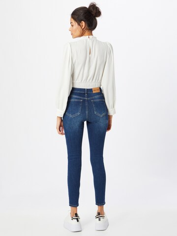 NA-KD Skinny Jeans i blå