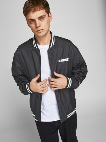 JACK & JONES - Chaqueta de entretiempo en negro