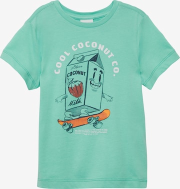 s.Oliver Shirt in Groen: voorkant