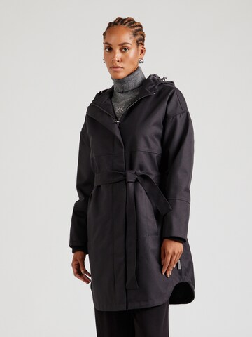 Manteau mi-saison 'STORM' Freequent en noir : devant