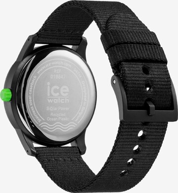 ICE WATCH Analoguhr in Schwarz