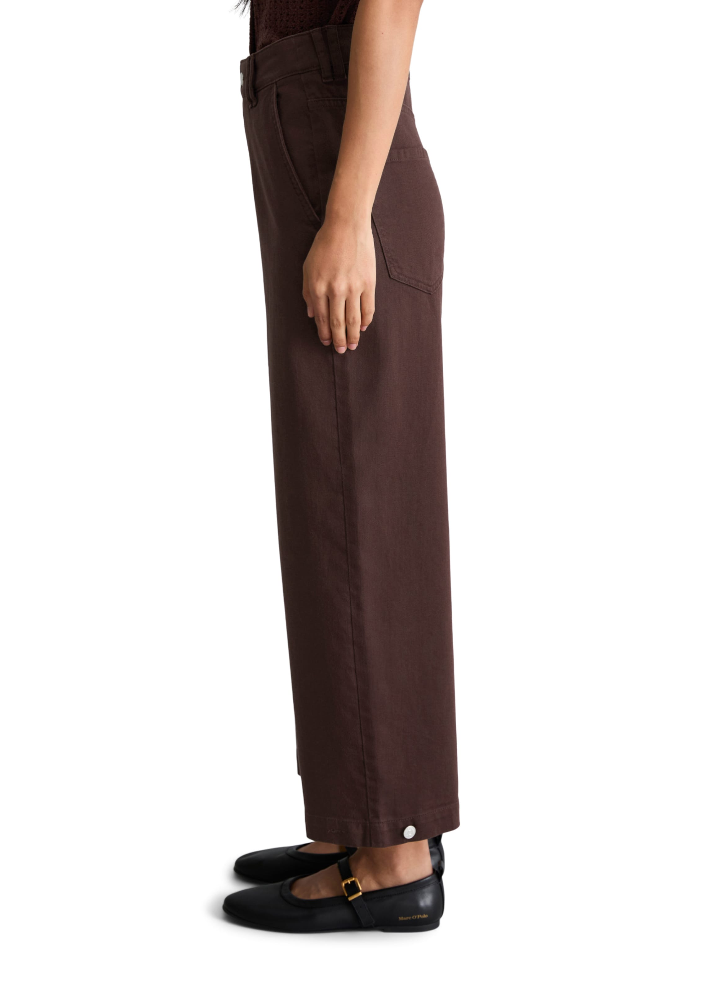 Marc O'Polo DENIM Loosefit Hose in Rot