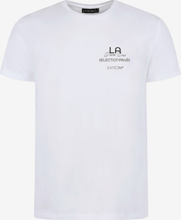 ESTEEM Shirt 'Sélection Privée' in White: front