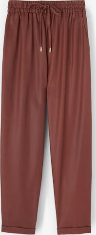 Regular Pantalon MOTIVI en marron : devant