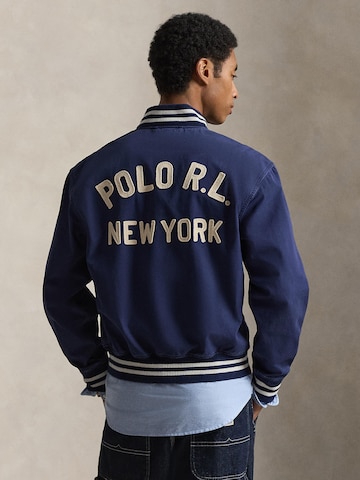 Polo Ralph Lauren Kurtka przejściowa w kolorze niebieski: przód