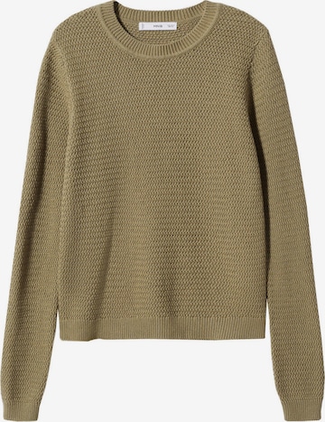 MANGO Pullover 'Catala' i grøn: forside