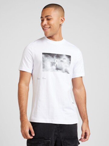 T-Shirt 'Cloudlocker' On en blanc : devant
