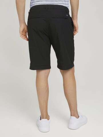 TOM TAILOR DENIM Regular Shorts in Schwarz