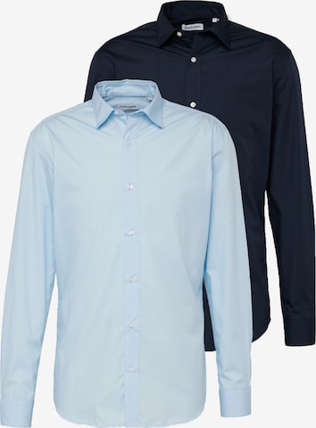 JACK & JONES Business Shirt 'JOE' in Blue: front