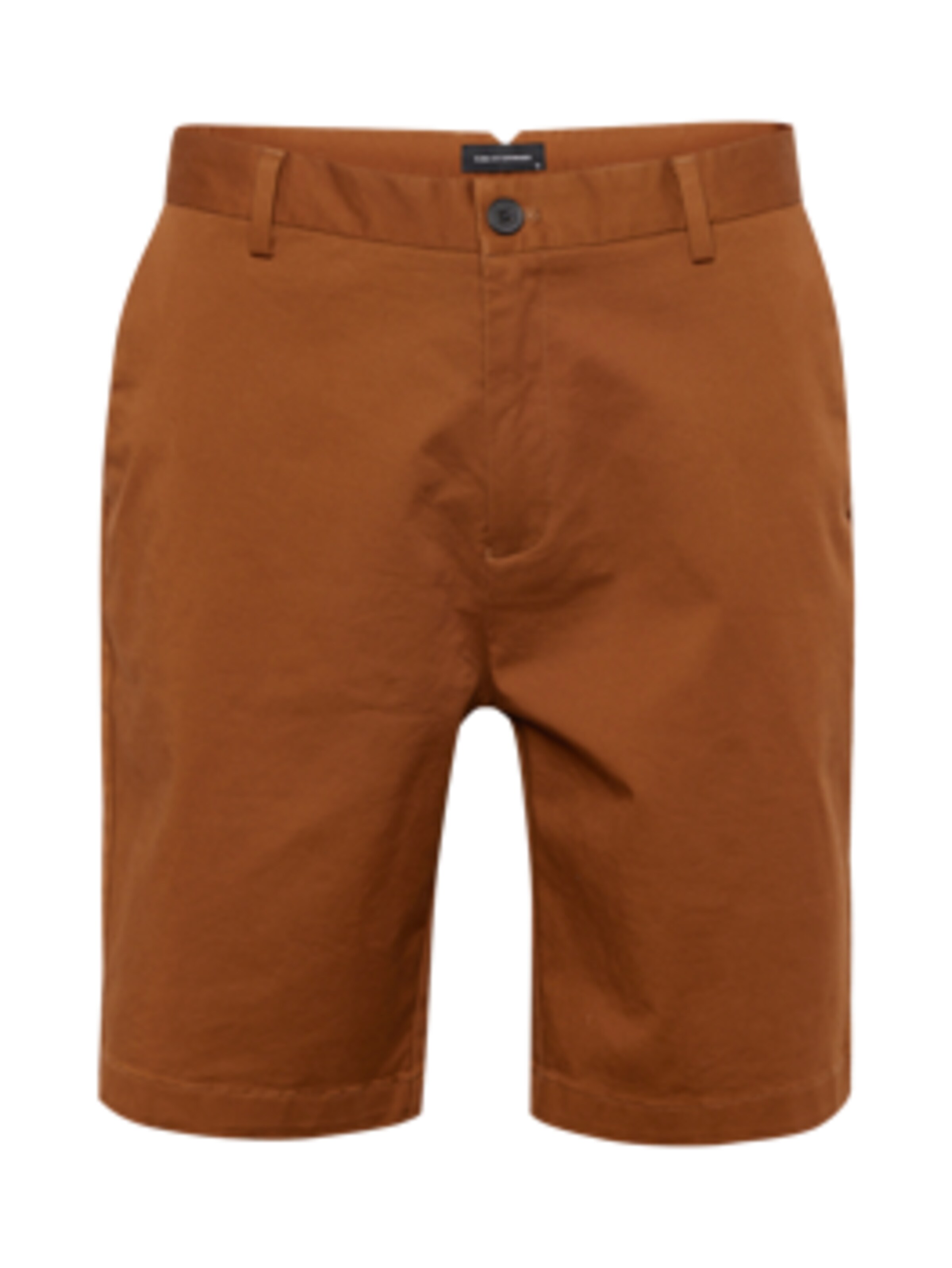Clean Cut Copenhagen Štandardný strih Chino nohavice - Hnedá: predná strana
