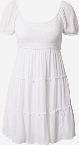 HOLLISTER Dress in White: front