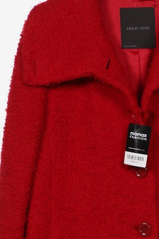ERICH FEND Jacket & Coat in XXL in Red