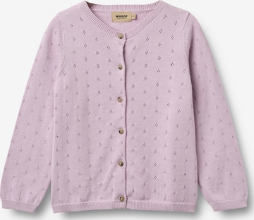 WHEAT Strickjacke 'Maia' in Lila: Vorderseite