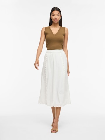 VILA Knitted top 'VISisi' in Brown