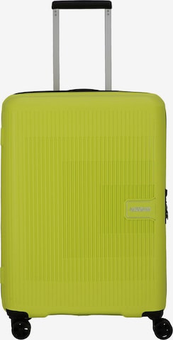 American Tourister Cart 'Aeroste' in Green: front