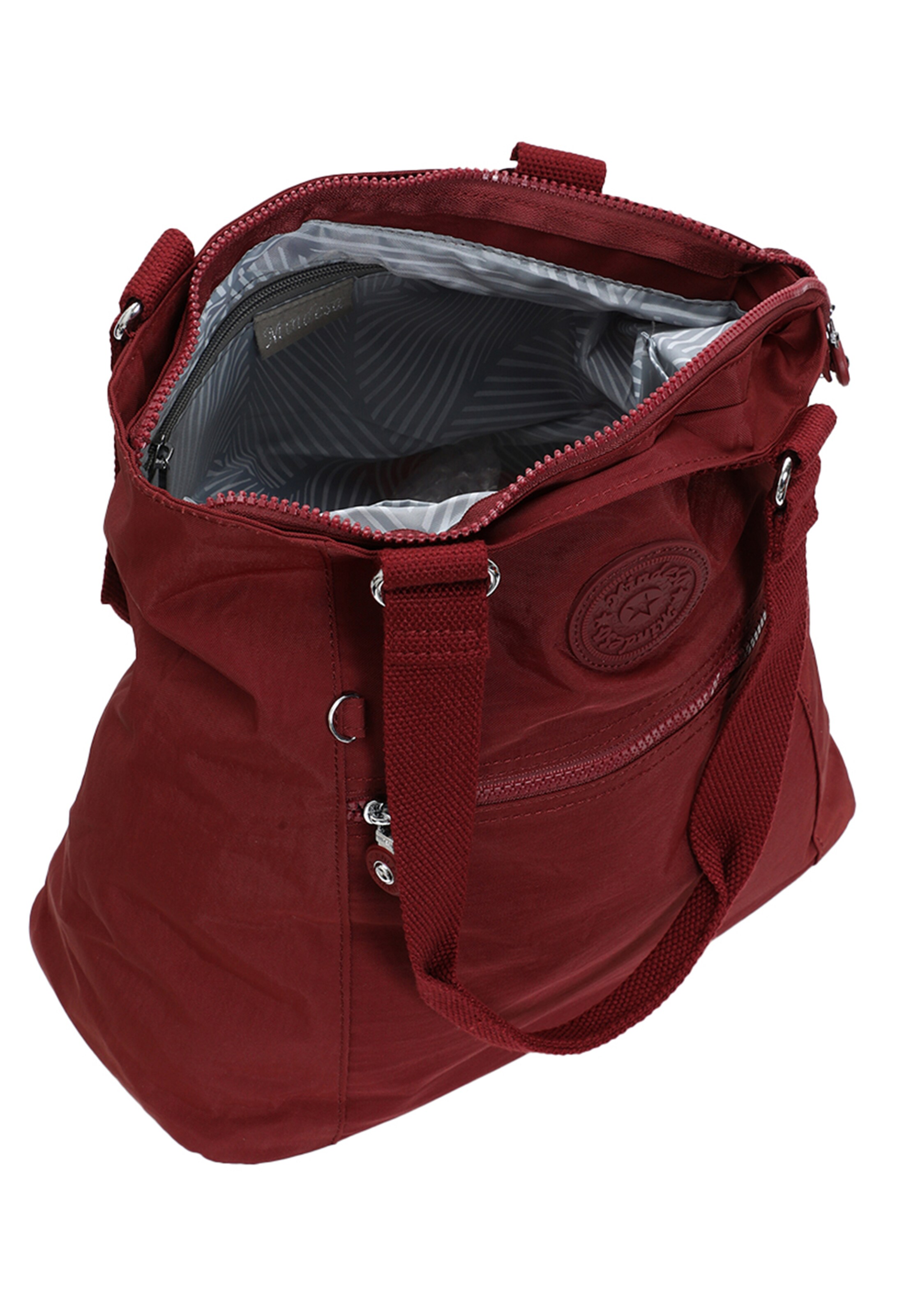 Mindesa Ostoskassi värissä punainen