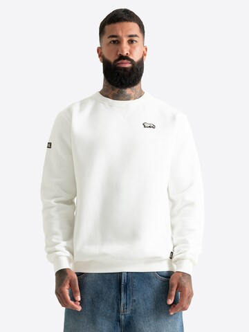 LONSDALE Sweatshirt 'Woolwich' in White: front