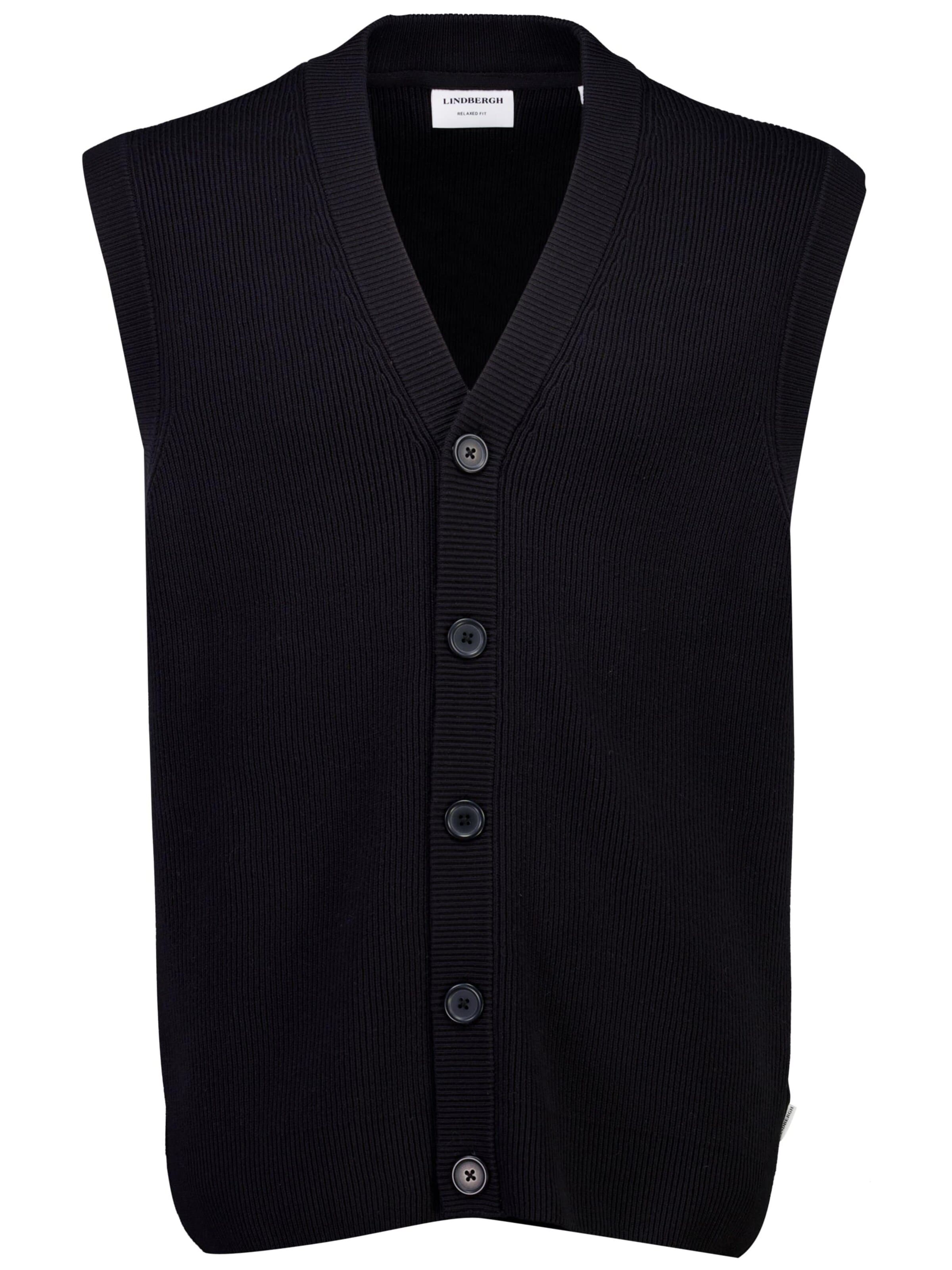 Lindbergh Sweater Vest in XXXL in Black, Item view