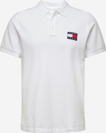 Tommy Jeans Poloshirt in Weiß: predná strana