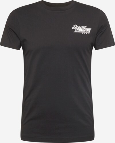 DIESEL Bluser & t-shirts 'DIEGOS' i sort / hvid, Produktvisning