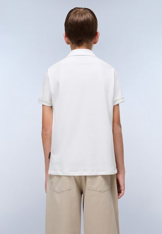 NAPAPIJRI Poloshirt 'E-Chamois' in Weiß