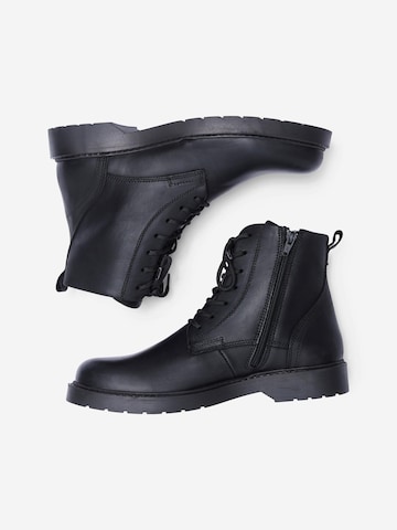 Bottines à lacets 'Thomas' SELECTED HOMME en noir