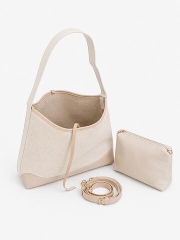 Toni&Friends Shoulder Bag 'Murnau' in Beige: front