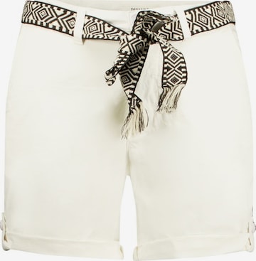 Pantalon 'KAIJA' Deeluxe en blanc : devant