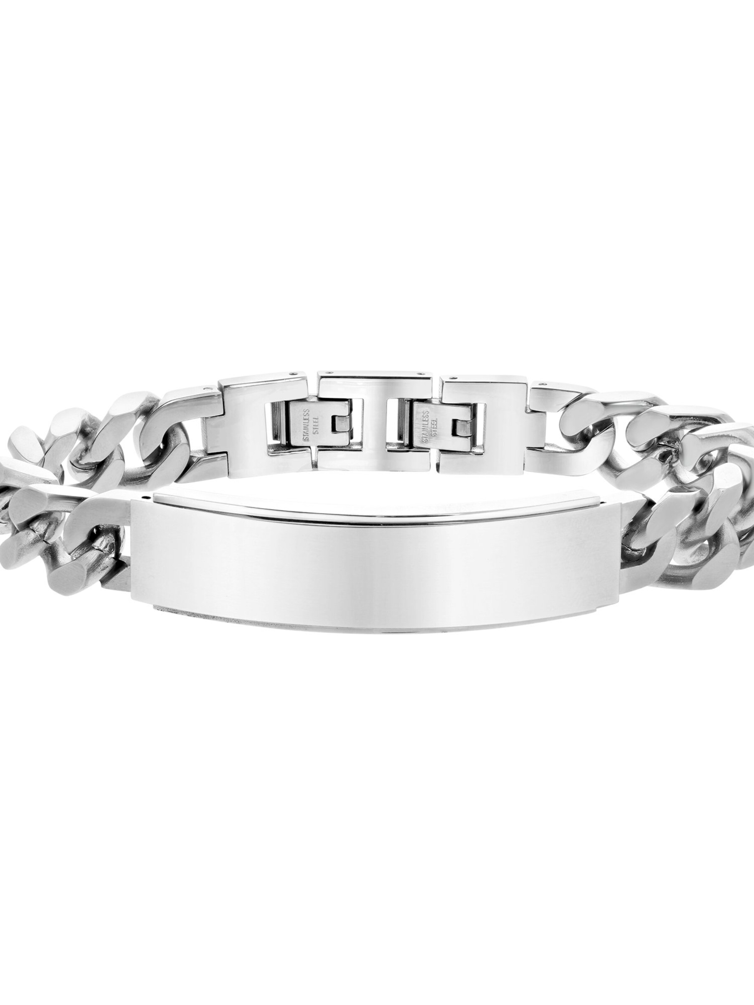 Lucardi Armband in Silber: Vorderseite