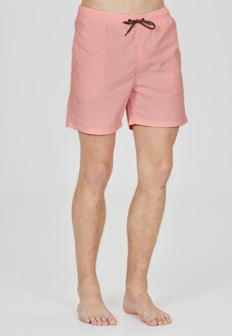 Cruz Board Shorts in Pink: front