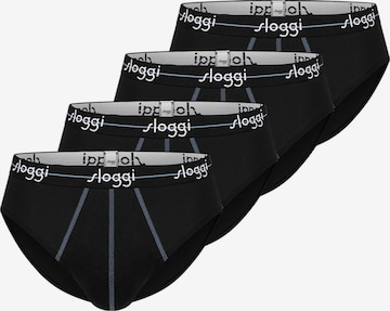 SLOGGI Slip 'Start' in Schwarz: Vorderseite