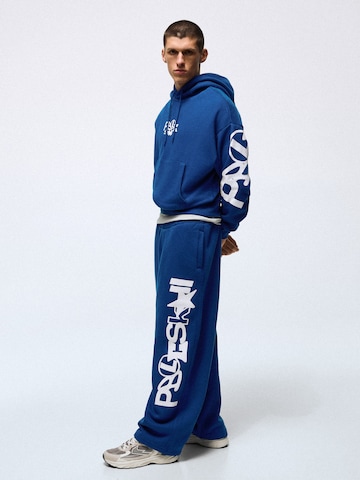 Bershka Majica | modra barva
