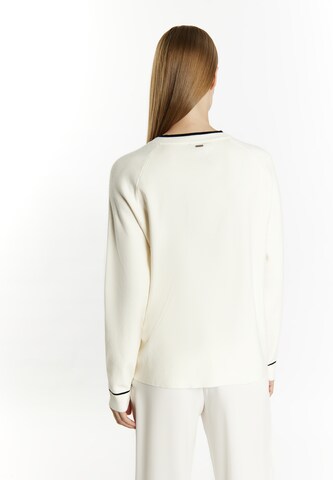 Pull-over DreiMaster Klassik en blanc