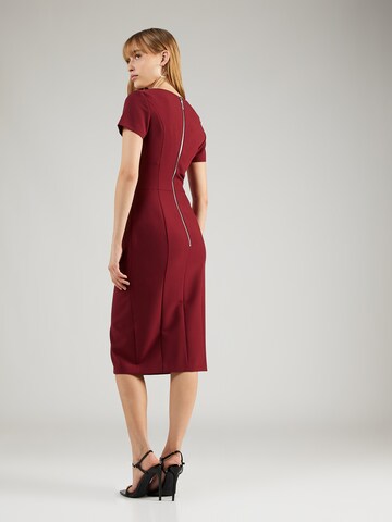 HUGO Sheath Dress 'Kalamara' in Red