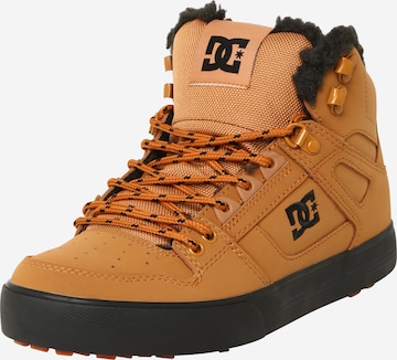 DC Shoes Кроссовки на платформе в Коричневый: спереди