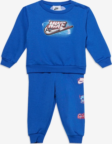 Nike Sportswear Sweat suit in Blue: front