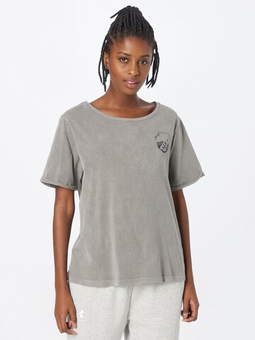 bleed clothing Shirt in Grey: front