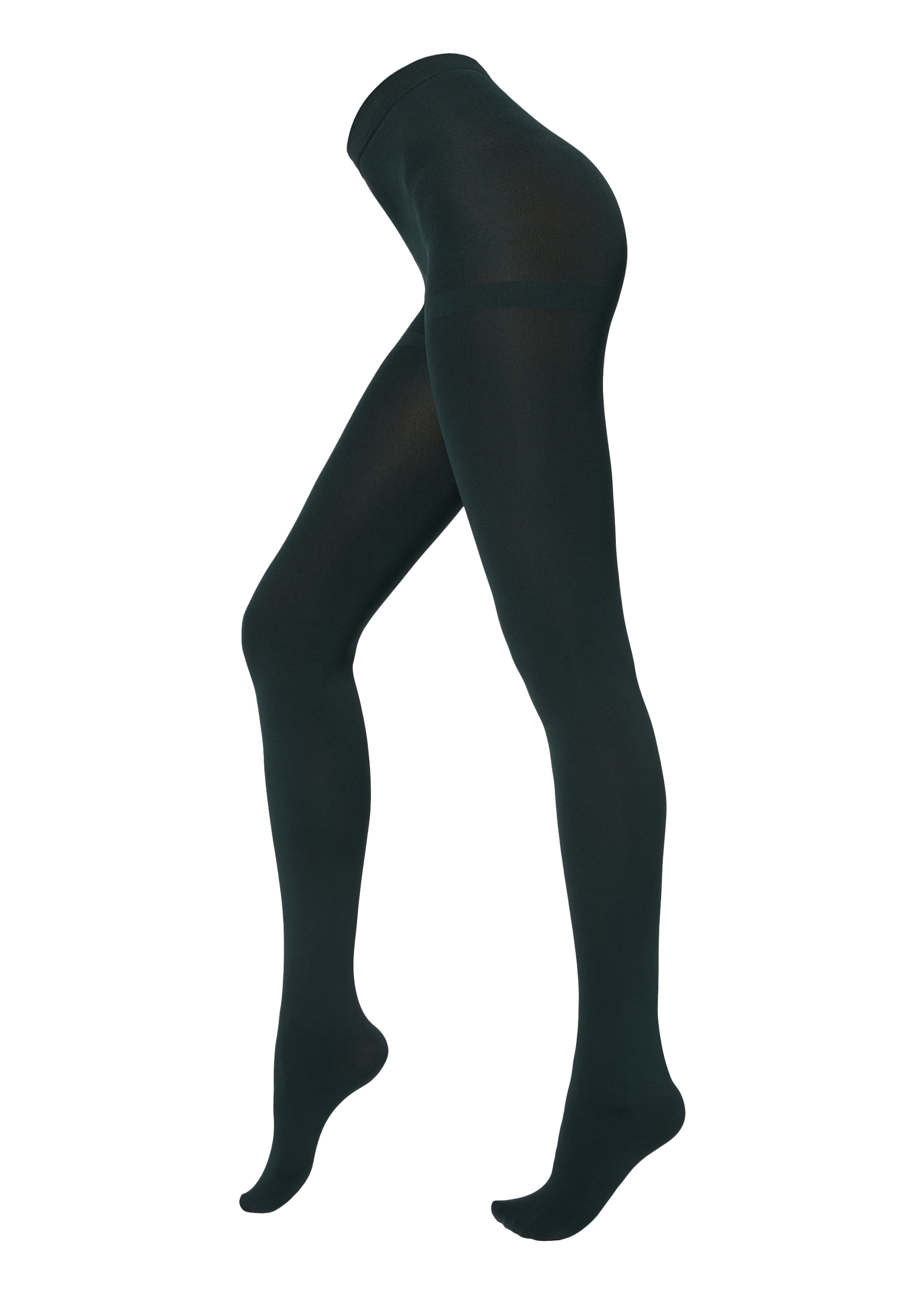 CALZEDONIA Tights 'THERMO' in Green: front