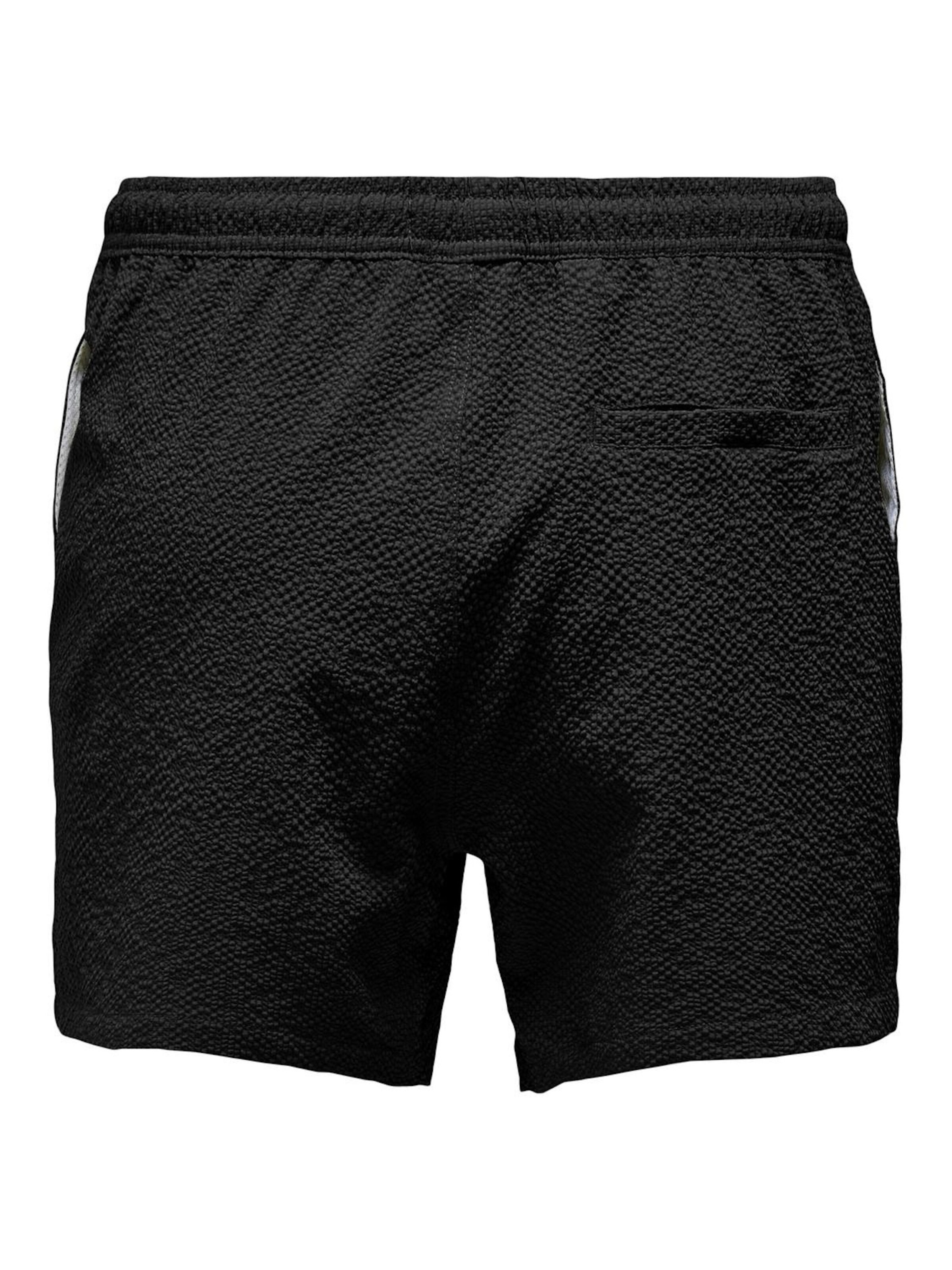 Only & Sons Swimming shorts 'Ted' in Black