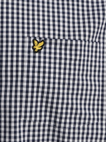 Slim fit Cămașă de la Lyle & Scott Big&Tall pe albastru