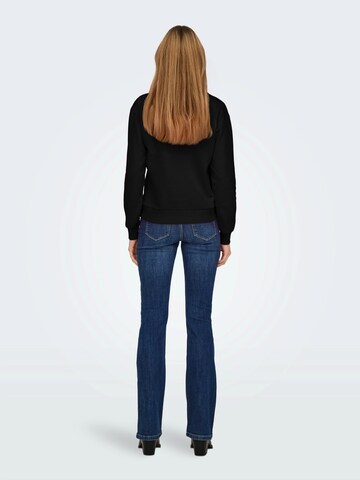 JDY Sweatshirt 'JDYPARIS' in Schwarz