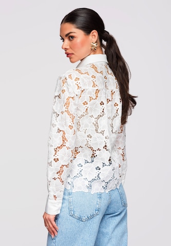 Chemisier 'OW-SH-E0025' Ombre en blanc